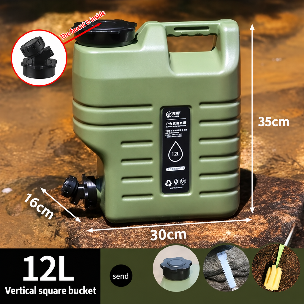 Clean 12L dimensions image with centimetres only
