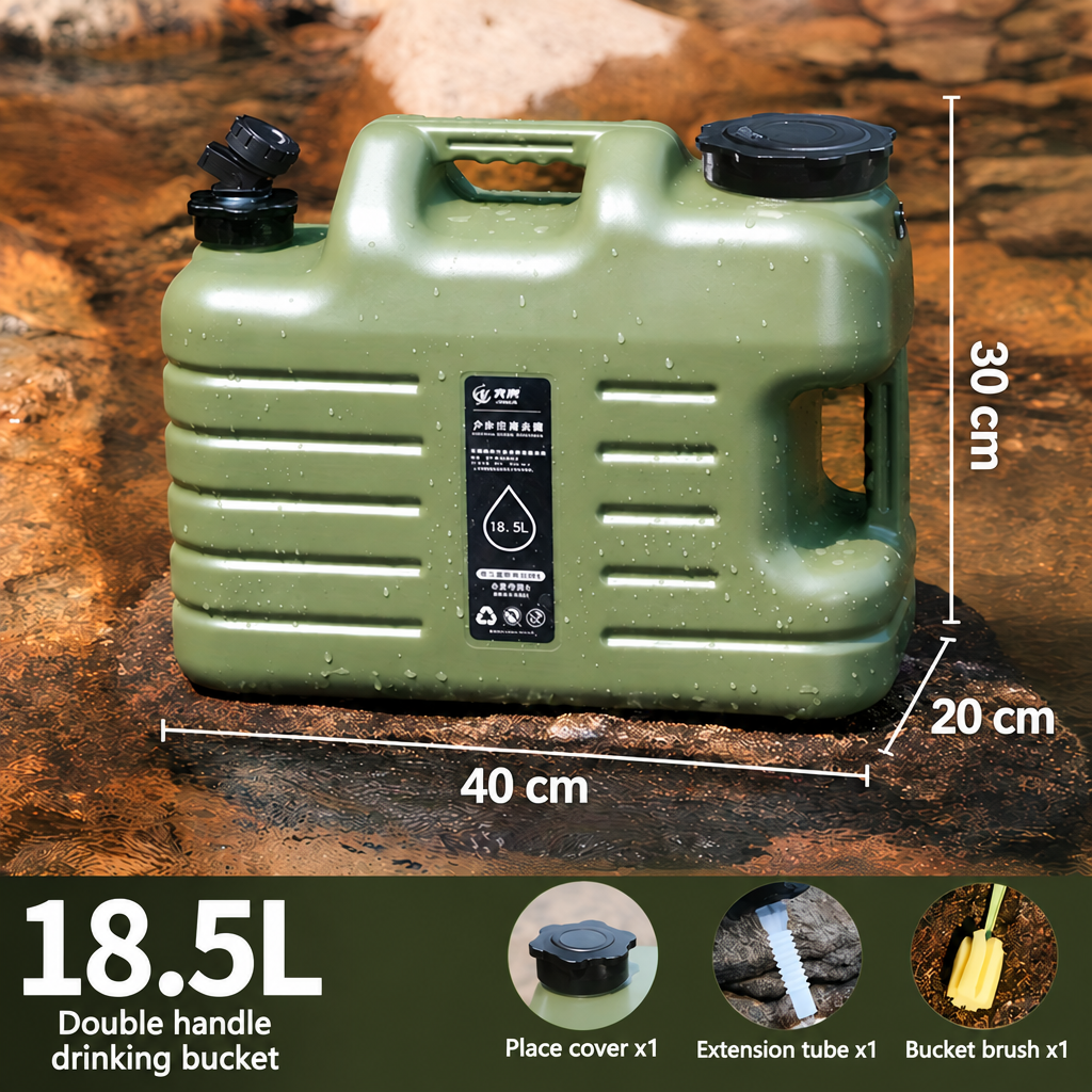 Clean 18.5L dimensions image without the gift or sticker section