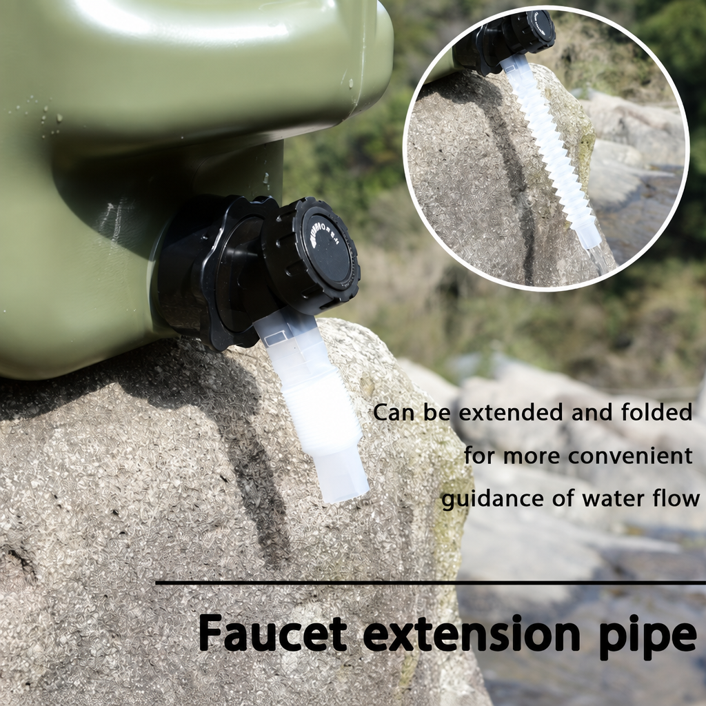 Clean faucet extension-pipe image
