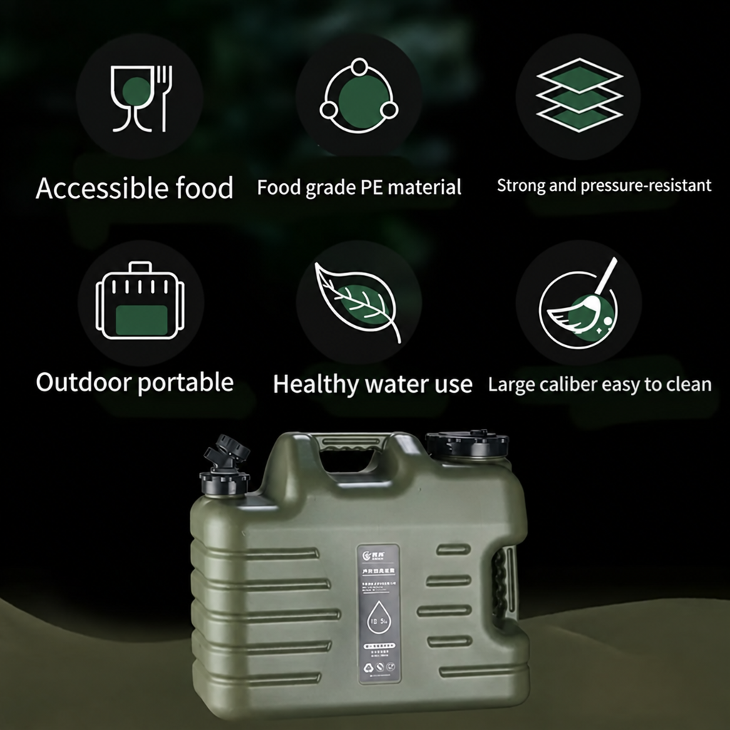 Clean water container benefits image