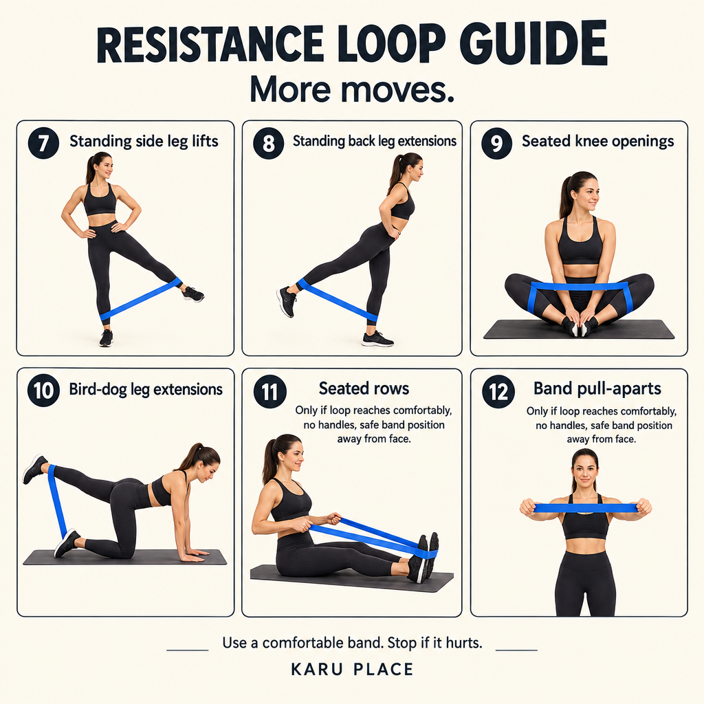 Resistance loop guide, more moves