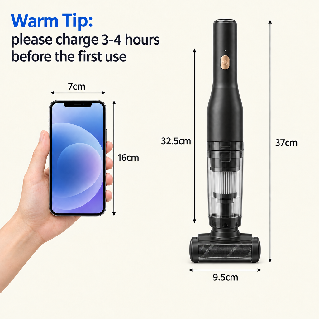 vacuum size comparison, final version